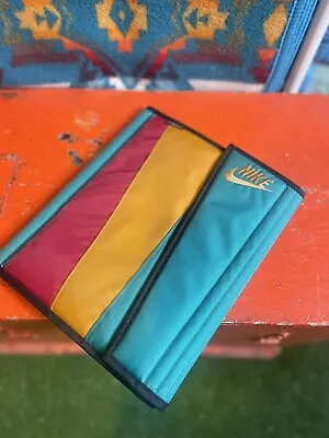 Nike Vintage 1994 Mead Binder Trapper Keeper School Notebook  Teal Red Yellow • $15.81