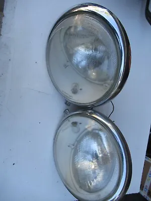 Vintage VW Headlight Assemblies HELLA 111941153C / 111941037A • $405