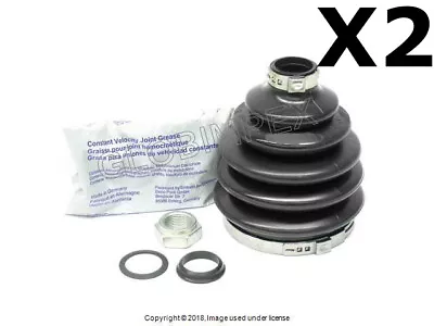 For VW CABRIO GOLF JETTA PASSAT 1992-2002 LEFT & RIGHT OUTER Axle Boot Kit REIN • $60.15