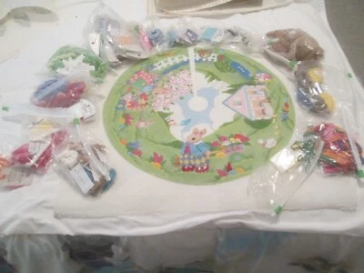 $404.30 • Buy Easter Tree Skirt-melissa Shirley-handpainted Needlepoint Canvas-threads