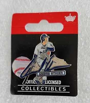Mlb~los Angeles Dodgers~andre Ethier Baseball Player Signature Pin Free Shpg • $24.90