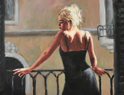 Sally In San Telmo II Limited Edition Signed Print By Fabian Perez • £1850