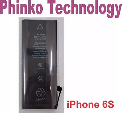 $16.36 • Buy NEW  Internal Replacement Battery For Apple IPhone 6S 4.7  1715mAh