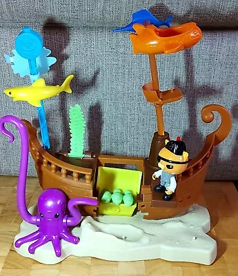 Octonauts - Kwazii's Pirate Shipwreck Playset (pre-loved But Complete) • £7.50