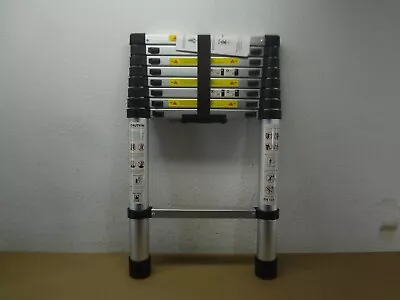 Telescoping Ladders (8.5Ft/2.6M) EN131 Standard Multi-Purpose Folding Aluminum • $59.99