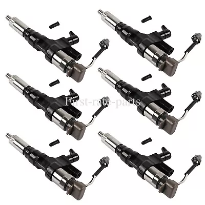 6PCS Diesel Injector For Hino J08E 3.8L 4.7L 5.0L 6.5L 7.7L #23670-E0010 • $560