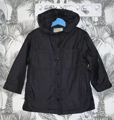 Boys Age 2-3 Years - Zara Spring / Autumn Black Coat • £7