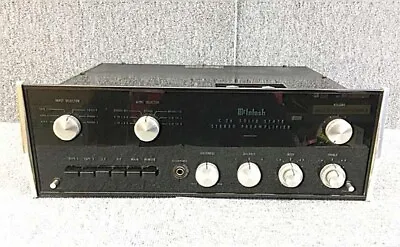McIntosh C26 Control Amplifier Black Good • $2917.19