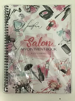 £16.66 • Buy 4 Columns Salon Appointment Book 100 Pages  Office Hair Nail Beauty Spa New