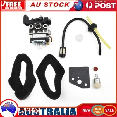 Carb Carburetor Air Filter Kit For Honda GX25 GX35 HHB25 HHT35 HHH25 HHT35S • $26.98