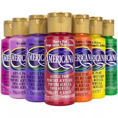 £6.49 • Buy DecoArt Americana Acrylic Paints 59ml 2oz Bottles 