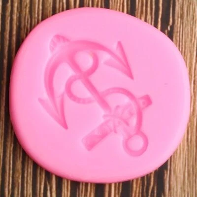 $9.99 • Buy Anchor Fondant Silicone Mold Cake Chocolate Gumpaste Mould Clay Resin Tool New
