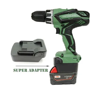 For Metabo HPT 18V Tool  Adapter Converter For Milwaukee M18 18V Battery • $20.99