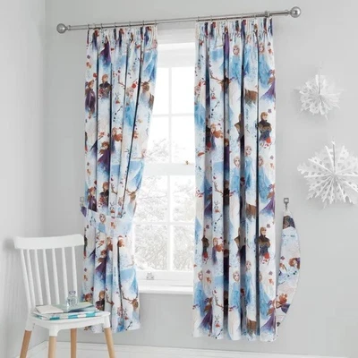 £44 • Buy Frozen Disney Princess Blackout Curtains 66x54” Drop New