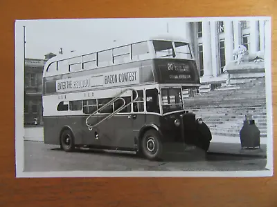 Portsmouth Corporation No 50  Route 20 Cosham Railway Station Photo • £2.50