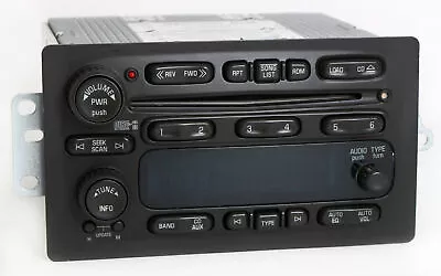 UNLOCKED Chevy GMC 2003-05 Truck Van Radio AM FM 6 Disc CD Player 15196055 • $259.25