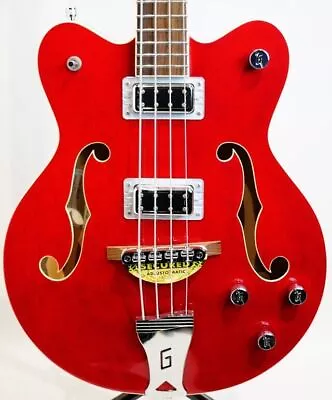 Gretsch G5442BDC Electromatic Hollow Body Short Scale Electric Bass Transparent • $1489.90