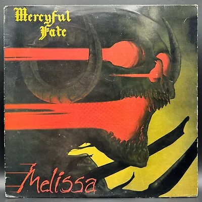 Merciful Fate- Melissa- 1983 U.S. Frist Pressing- Ex Condition Media Vg+ Sleeve • $140