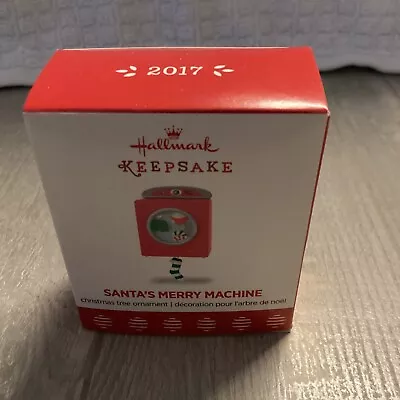 2017 Hallmark Keepsake Miniature ~ Santa's Merry Machine ~ BNIB • £9.59