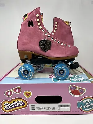 NEW Moxi Lolly Roller Skates - Malibu Barbie Pink - Women's 8 - 8.5 | Men's 7 • $449.99