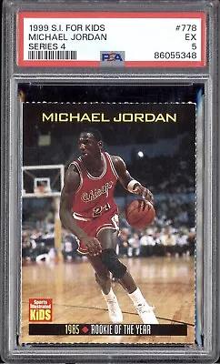 Michael Jordan Psa 5 1999 S.i. Sports Illustrated For Kids #778 Series 4 Ex 5348 • $0.99