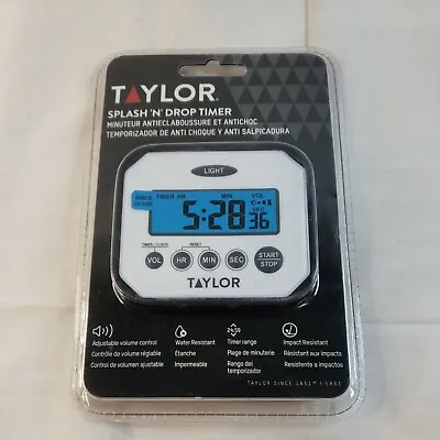 Taylor Splash 'n' Drop Timer TAP5863 • $18.99