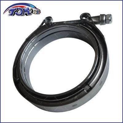 $28.59 • Buy 4 Inch 4  V Band Clamp 304 Stainless Steel For Flanges Exhaust Pipes Down Pipe