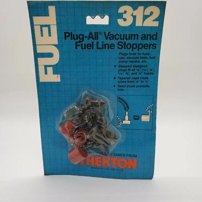 $11.98 • Buy Thexton #312 Plug-All Vacuum And Fuel Line Stoppers