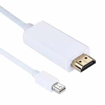 50cm - 5M Mini Display Port DP Thunderbolt To HDMI TV Cable Adapter MacBook Pro • £2.99