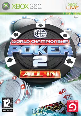 World Championship Poker 2 (Xbox 360) PEGI 12+ Gambling FREE Shipping Save £s • £8.94