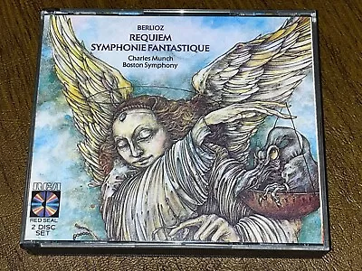 Munch-berliox:requiem & Symphonie Fantastique/original Rca Red Seal 2cd-germany • $1.99