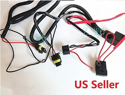 $8.99 • Buy Xenon H4 9003 HID Relay Wiring Harness Hi/Lo Controller High Low Conversion Kit