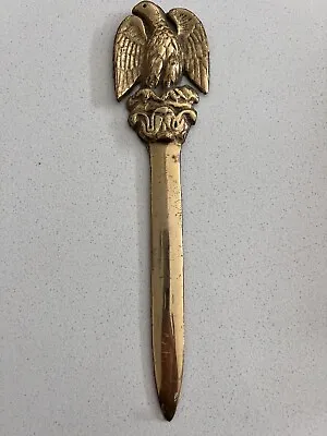 Vintage Brass Eagle Letter Opener • $16.27