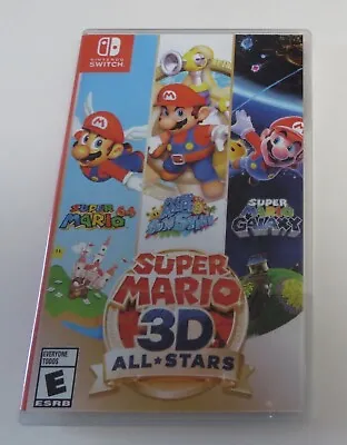 Replacement Case (NO GAME) Super Mario 3D All-Stars Nintendo Switch • $9.99