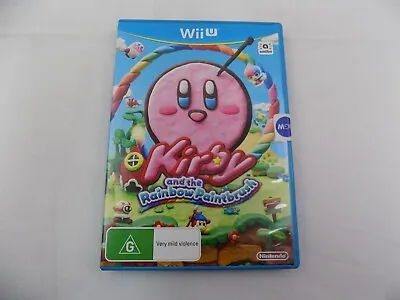 Brand New Nintendo Wii U Kirby And The Rainbow Paintbrush Free Postage • $79.90