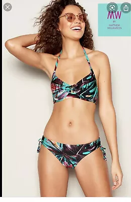 Matthew Williamson Tropical Bikini Size 32c & 12 • £11.45