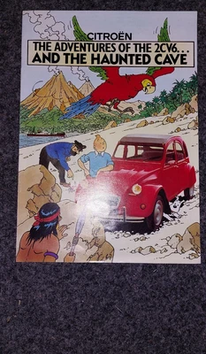$12.23 • Buy Citroen 2CV 6 1987-90 UK Market Tintin Sales Brochure Special Charleston