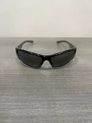 Maui Jim Barrier Reef Mj 792-14c Black Silver Grey Polarized Sunglasses • $109.99