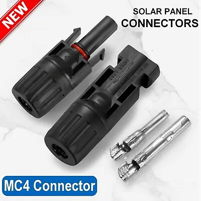 Solar Panel Connectors For MC4 IP67 Plug Socket Wiring Connector Solar Connector • $11.49