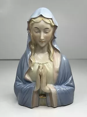Porcelain Lefton Madonna Figurine Blessed Mother Catholic Mary Statue • $14.99