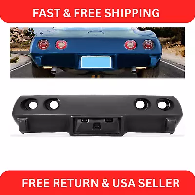 Rear Bumper Cover For 1976 1977 1978 1979 CORVETTE C3 Black Fiberglass • $289.99