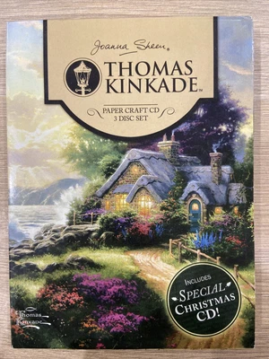 £2.50 • Buy Joanna Sheen   Thomas Kinkade Paper Craft Cd - 3 Disc Set    Pre-owned