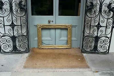 £145 • Buy Large Shabby Antique Gilded Gilt Gold Old Masters Picture Frame Rococo,Victorian