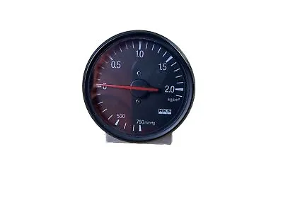 JDM HKS Mechanical Boost Gauge 60mm Used M6CP-14409 S13 R32 S14 R33 JZX90 JZX100 • $99.99