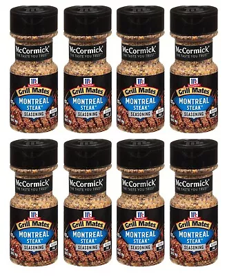 McCormick Grill Mates Montreal Steak Seasoning 8-Pack 3.4 Oz - Premium Blend • $49.99