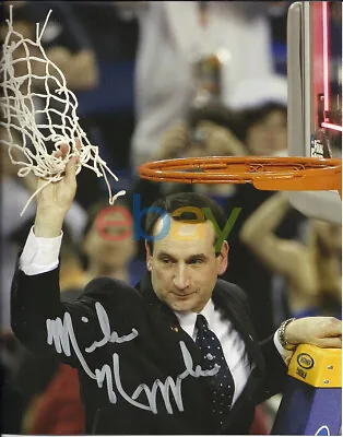 Coach K Mike Krzyzewski Signed 8x10 Autographed Photo Duke Blue Devils Reprint • $19.95