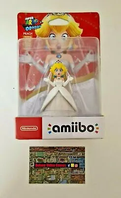 NINTENDO : Amiibo Figure Super Mario Odyssey - Peach Wedding Wedding • $71.65