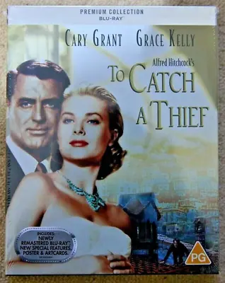 Blu-ray To Catch A Thief  Premium Exclusive Edition New Sealed + Poster +cards • £13.78