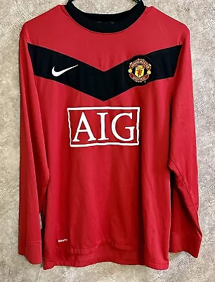 Nike Manchester United Long Sleeve Rooney Jersey • $132