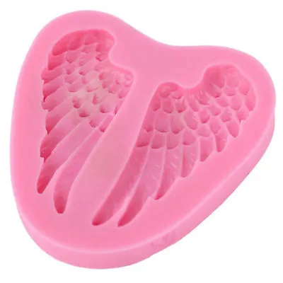 Angel Wings Silicone Mould Fairy Baby 3D Sugarcraft Cake Icing Chocolate DIY UK • £3.99